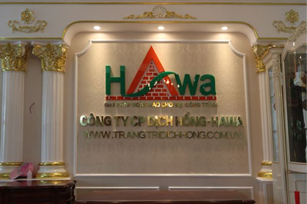 thương hiệu phào chỉ Dịch Hồng Hawa thành lập vào năm 2003